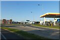 Petrol station at Pocklington Services