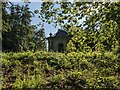 Glimpse of John Hopton mausoleum (Canon Frome)