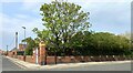 Roadside wall, Sea Road, Seaburn