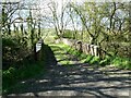 Bridge over former railway, near Tynrhelyg