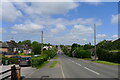 Leicester Road entering Thurcaston from the south-east