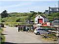 Ice cream queue, Arinagour