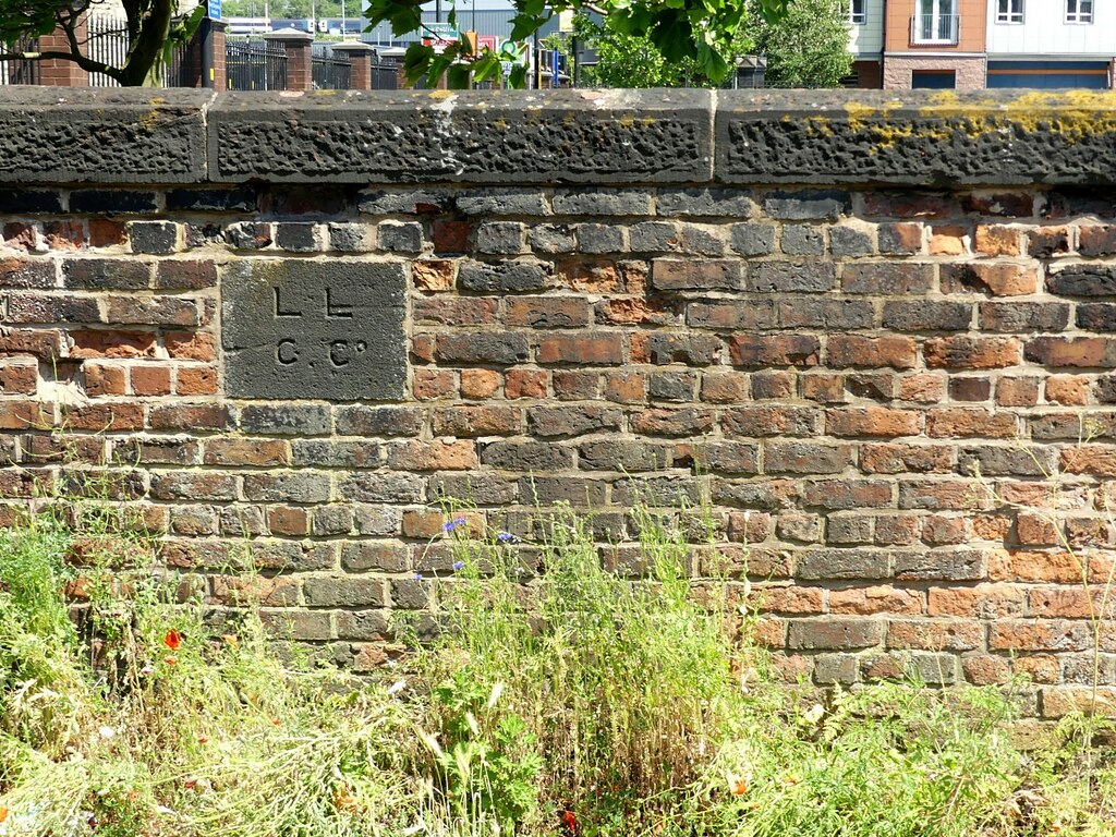 Boundary Stone In A Wall Alan Murray Rust Geograph Britain And Ireland