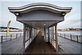 ST3161 : The covered walkway, Grand Pier, Weston-Super-Mare by Oliver Mills