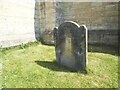 SE3740 : St Peter's, Thorner: gravestone by Stephen Craven