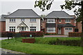 Newly-built houses in Marrelsmoor Avenue