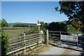 Footpath down to the Canal