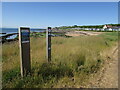 Signs on the Fife Coastal Path