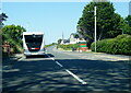 A487 leaving Llanon