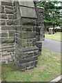 North west corner of Holy Trinity church, Rhostyllen