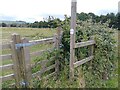 Blocked footpath gate