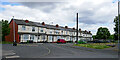 Terraced housing at Adelaide Walk in Wolverhampton