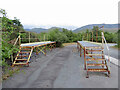 Lorry inspection/access platforms at Pen-yr-Orsedd quarry