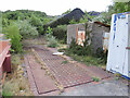 Abandoned weighbridge at Pen-yr-Orsedd Quarry