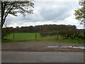 Double gated field entrance off the B4437