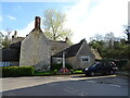 War Memorial and the Dower House, Wytham