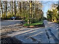 Car park along the B4371 Stretton Road at Wenlock Edge