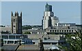 Two towers, Plymouth