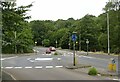 Roundabout on Hooe Road