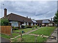 Bungalows at the top of Church Lane