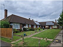 TQ0639 : Bungalows at the top of Church Lane by Basher Eyre