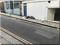 Bin day in Redruth town centre