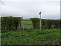 Footpath near Moorend Barn