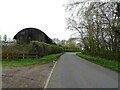 Minor road, Moorend Barn