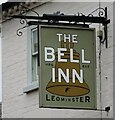 Sign for the Bell Inn, Leominster