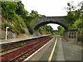 Devonport station with bridges