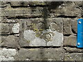 Old Bridge Marker on the former A49 at Brimfield