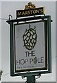 Sign for the Hop Pole Inn