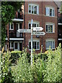 Direction Sign – Signpost beside the Coventry Canal