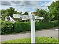 Direction Sign – Signpost at Upton Lovell