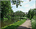 Pipe bridge near Falling Sands Lock, Kidderminster