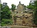 Work on landslip at old vicarage