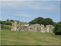 TQ4109 : Priory ruins by David M Clark