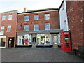 35 Market Place, Fakenham and K5 telephone kiosks