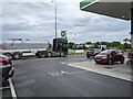 BP filling station at Milton, off the junction of the A34 with the A4140