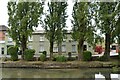 Canalside houses