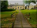 Path to the Moravian chapel, Lower Wyke