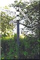 Direction Sign – Signpost near Smocombe House in Enmore parish