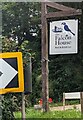 SO6032 : Falcon House name sign near Brockhampton, Herefordshire by Jaggery