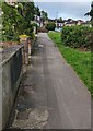 Pavement towards Alder Grove, Malpas, Newport