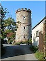 Tower in garden of 74 High Street