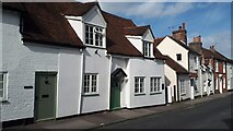 SU5305 : Houses in West Street, Titchfield by David Martin