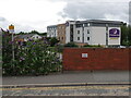 Premier Inn from Regent Street, Wrexham