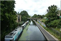 TQ2883 : Regent's Canal from The Broad Walk by DS Pugh