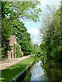 SO8582 : Canal north of Whittington Lock near Kinver, Staffordshire by Roger  D Kidd