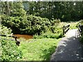 Footbridge on Wooler Common